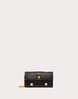 Valentino Garavani Women's ROMAN STUD WALLET IN NAPPA LEATHER WITH CHAIN