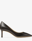 Jimmy Choo Women's Romy 60 Black Kid Leather Pointed-Toe Pumps
