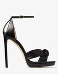 Jimmy Choo Women's Black Nappa Leather Platform Sandals