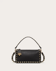 Valentino Garavani Women’s SMALL ROCKSTUD GRAINY CALFSKIN CROSSBODY BAG