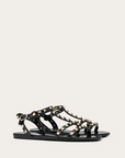 Valentino Garavani Women's ROCKSTUD FLAT RUBBER SANDAL