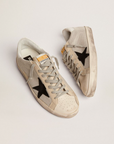 Golden Goose Men’s Super-Star sneakers in leather with mesh insert