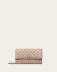Valentino Garavani Women's ROCKSTUD SPIKE NAPPA LEATHER CROSSBODY CLUTCH BAG