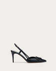Valentino Garavani Women’s VLogo Signature Calfskin Slingback Pump