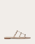 Valentino Garavani Women's ROCKSTUD FLAT SLIDE SANDAL