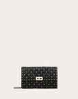 Valentino Garavani Women's ROCKSTUD SPIKE NAPPA LEATHER CROSSBODY CLUTCH BAG