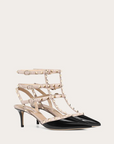Valentino Garavani Women's ROCKSTUD CAGED PUMP 65MM