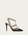 Valentino Garavani Women’s Patent Rockstud Caged Pump