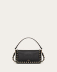 Valentino Garavani Women’s SMALL ROCKSTUD GRAINY CALFSKIN CROSSBODY BAG