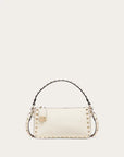 Valentino Garavani Women's SMALL ROCKSTUD GRAINY CALFSKIN CROSSBODY BAG
