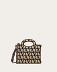Valentino Garavani Women's LE TROISIÈME MINI SHOPPING BAG IN TOILE ICONOGRAPHE