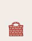 Valentino Garavani Women's LE TROISIÈME MINI SHOPPING BAG IN TOILE ICONOGRAPHE