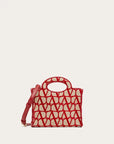 Valentino Garavani Women's LE TROISIÈME MINI SHOPPING BAG IN TOILE ICONOGRAPHE
