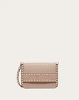 Valentino Women’s SMALL ROCKSTUD GRAINY LEATHER CROSSBODY BAG