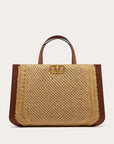 Valentino Garavani Women's VLOGO SIGNATURE RAFFIA HANDBAG