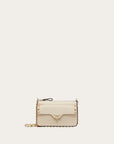 Valentino Garavani Women's GRAINY CALFSKIN POUCH WITH ROCKSTUD CHAIN