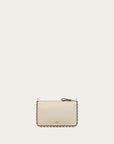 Valentino Garavani Women's GRAINY CALFSKIN POUCH WITH ROCKSTUD CHAIN