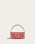 Valentino Women's SMALL LOCÒ TOILE ICONOGRAPHE SHOULDER BAG